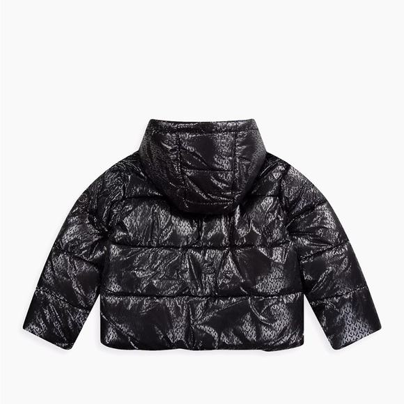 Michael Kors girls logo print puffer jacket size 8 - Picture 3 of 3